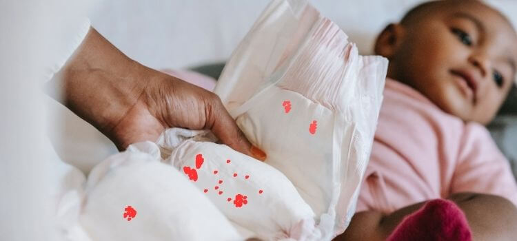 Blood in Baby Diaper