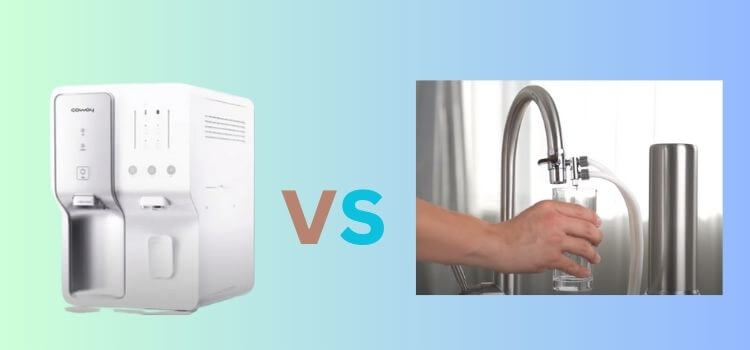 Coway water purifier vs under sink water purifier