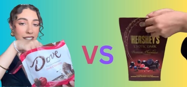 dove dark chocolate vs hershey dark chocolate