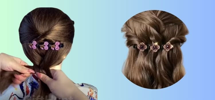 braided hair clips